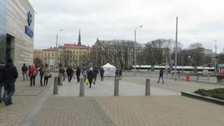 Прогулка По Риге. Вокзал И Тц Ориго