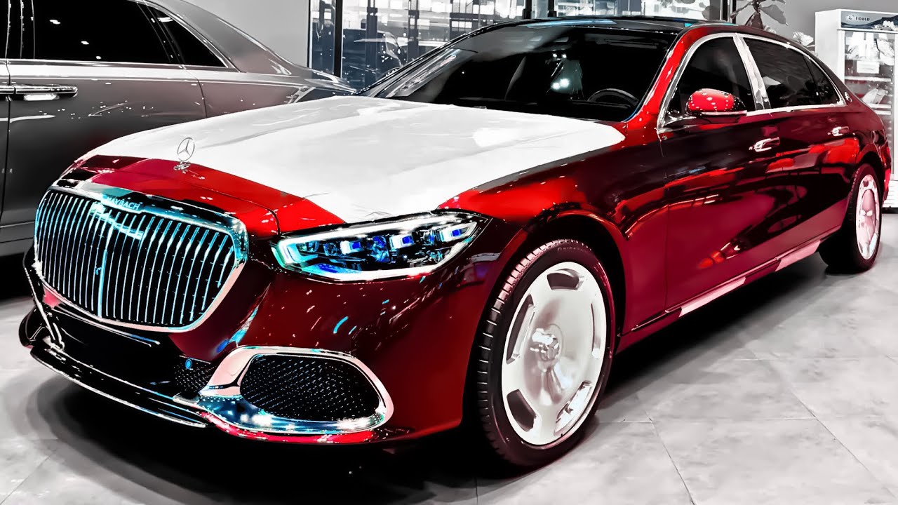 2025 Mercedes-Maybach S580 - Rubellite Red Ultra-Luxury Sedan