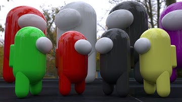 Among Us 3D | (who is the Imposter )