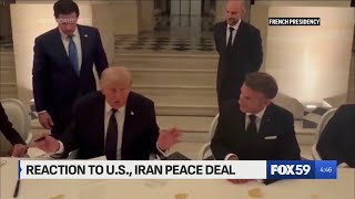 Indiana Leaders React To The U.s., Iran Peace Deal