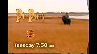 CBC   - Pit Pony   - Promo