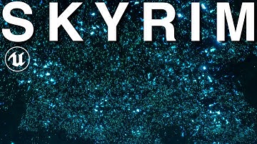 The True Scale of Blackreach: Skyrim in UNREAL ENGINE 5!