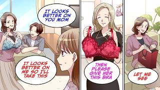 My mother-in-law keeps putting on my brand-new bras without asking [Manga Dub]
