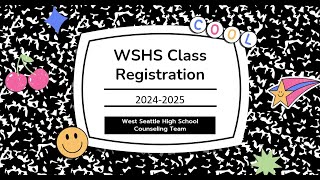 New Student Registration Presentation 2024