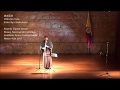 Recital de Shakuhachi del Maestro Zapata en Museo Nacional Colombia 2017