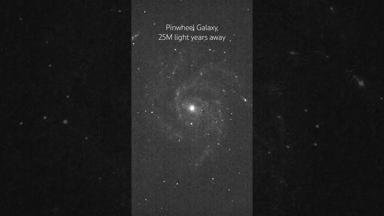 Live view of the Pinwheel Galaxy 