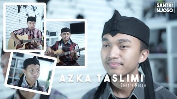 AZKA TASLIMI Cover Akustik voc  Mahfud   Santri Njoso