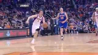 J.R. Smith Flagrant Foul On Goran Dragic! New York vs Phoenix!