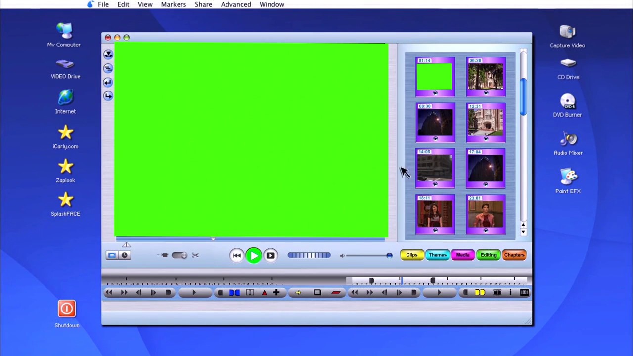 iCarly Transition Green Screen YouTube