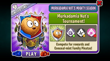 PvZ 2 Battlez Arena: Week 136, Murkadamia Nut - 7.74 Million (EON), S20