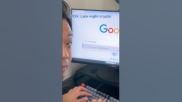 POV: Late night crypto