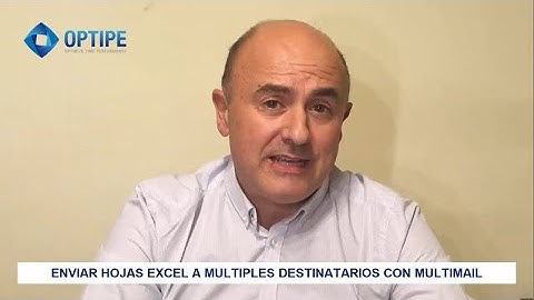 Enviar hojas Excel a múltiples destinatarios con MultiMail