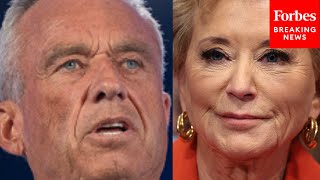 Sec. Linda McMahon Asked Point Blank If RFK Jr. Will Be 'Involved' In School Vaccine Mandates