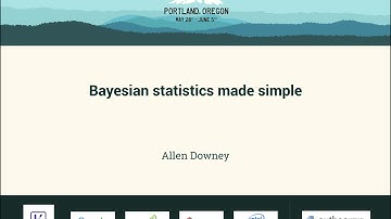 Allen Downey - Bayesian statistics made simple - PyCon 2016