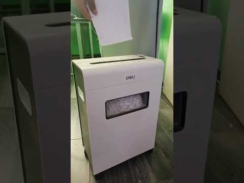 آلة فرم وتفتيت الورق