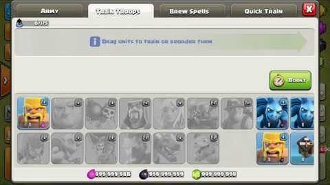 Hack of clash of clans cheats without root v0.1