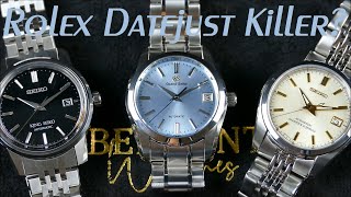 On the Wrist, from off the Cuff: Grand Seiko – SBGR325, Grand SARB / 36mm Rolex Datejust Alternative