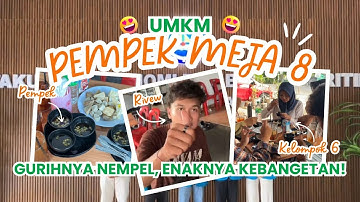 Pempek Meja 8 Haji Hasyim : Gurihnya Nempel, Enaknya Kebangetan || Project Ekonomi & Bisnis Maritim