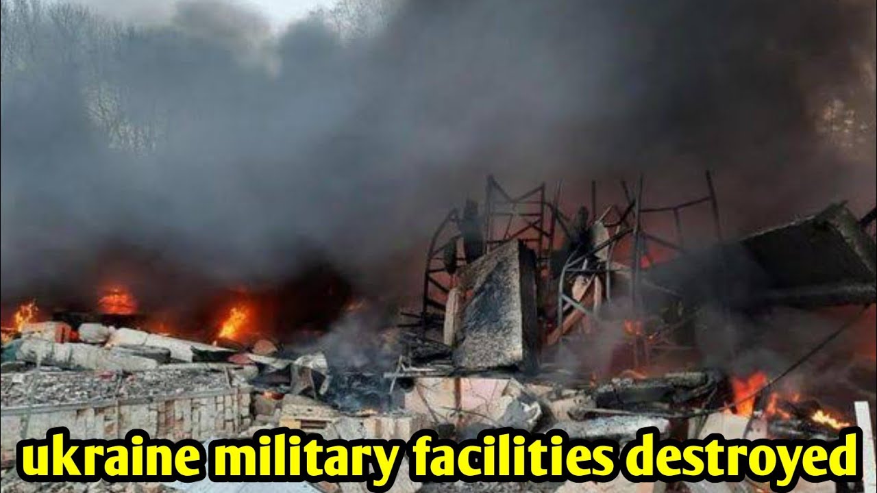 Horrible !!! Russian Army Destroys 1,146 Ukrainian Military Facilities