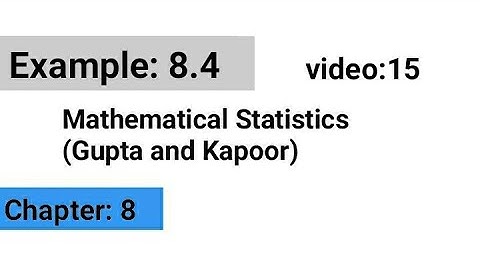 Example:8.4 || Binomial Distribution || Gupta and kapoor