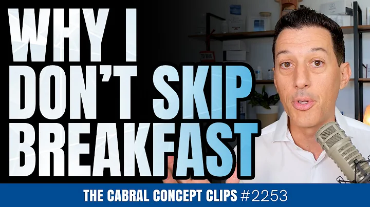 Why I Dont Skip Breakfast | Dr. Stephen Cabral