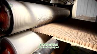 Full automatic honeycomb paperboard machine