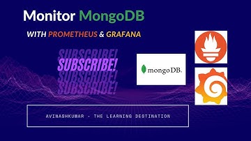 Learn MongoDB Health Checks/Monitoring with Prometheus & Grafana #prometheus #grafana #mongodb