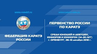 Первенство России по каратэ (татами 1, 2) Первенство России по каратэ (татами 1, 2)
