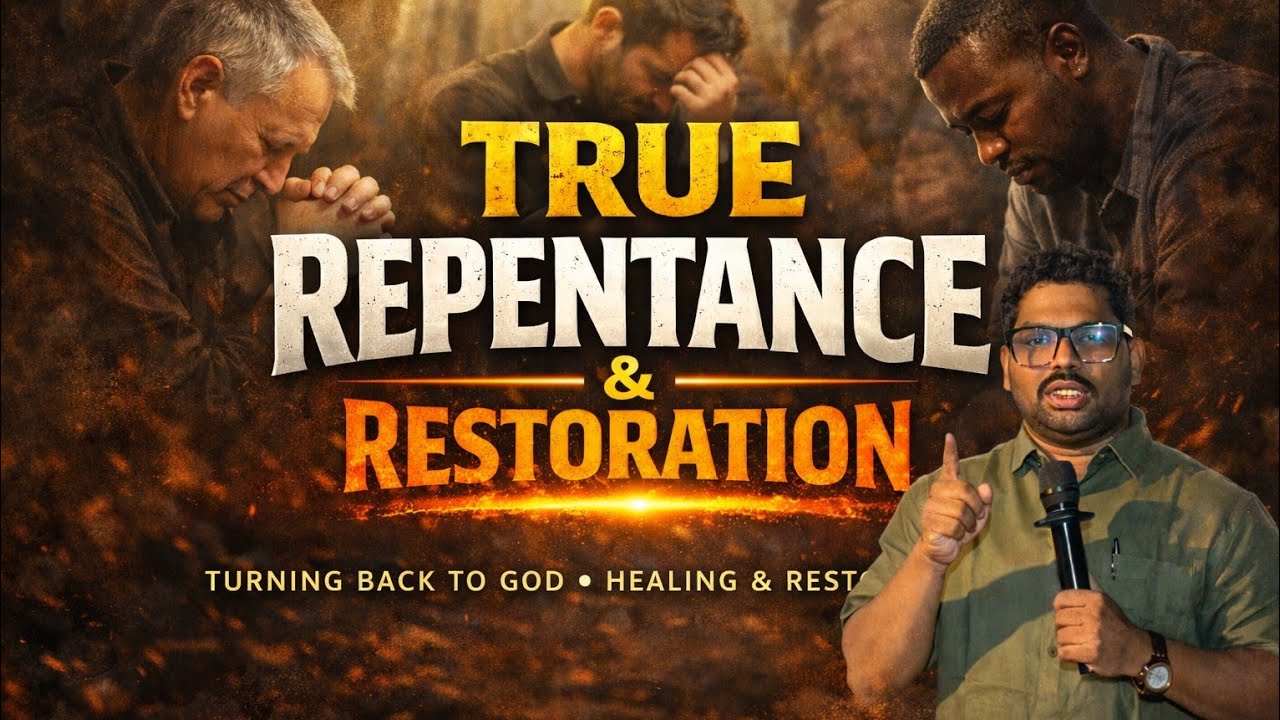 Repent Today ๐TRUE REPENTANCE&RESTORATION ||BIBLE STUDY || #christianmotivation# ...