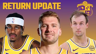 Luka Doncic Return Update, Jarred Vanderbilt's GRUESOME Injury, SURPRISE On Injury Report