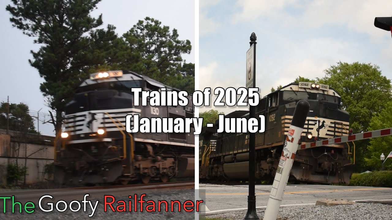 Trains of 2025 (January - June) - YouTube