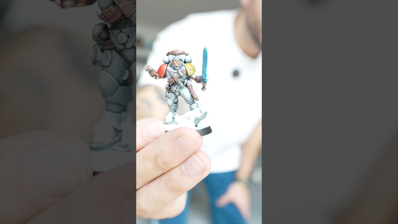 So malst du Power Weapons mit der Airbrush ⚡️ Warhammer 40k