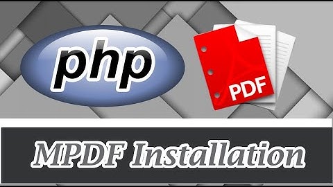 Epi-38 How to Install Mpdf in PHP | PHP in Tamil