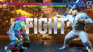 SF6  🔥 Wolfgang (Blanka) Vs Snake Eyez (Zangief) 🔥 Ranked Matches!