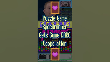 Puzzle Game Speedrunner Gets Some RARE Cooperation [Tetris Attack]
