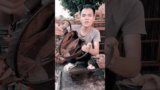 Unpretentious and understated, a simple seashell bag #handmade #bamboocraft #purely handcrafted