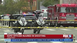 SDPD Officer Stabbed In Little Italy