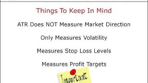 Best Short Term Trading Strategies - Using Average True Range For Volatility