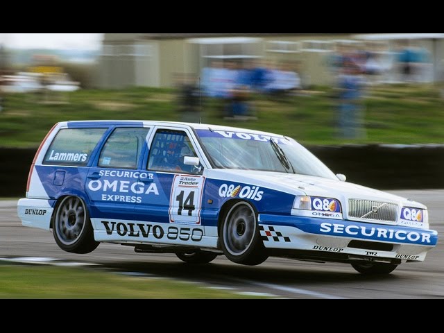 The Volvo 850 Estate Race Car in the 1994 BTCC - YouTube