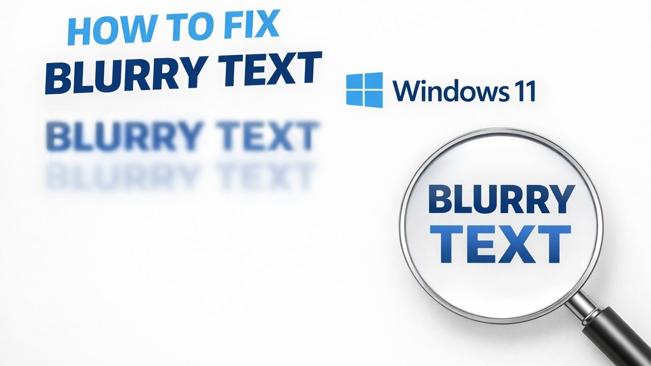 How To Fix Blurry Text In Windows 11