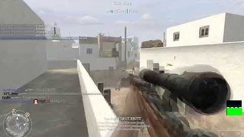 .h4rdcore|puca caught using wall hack COD2