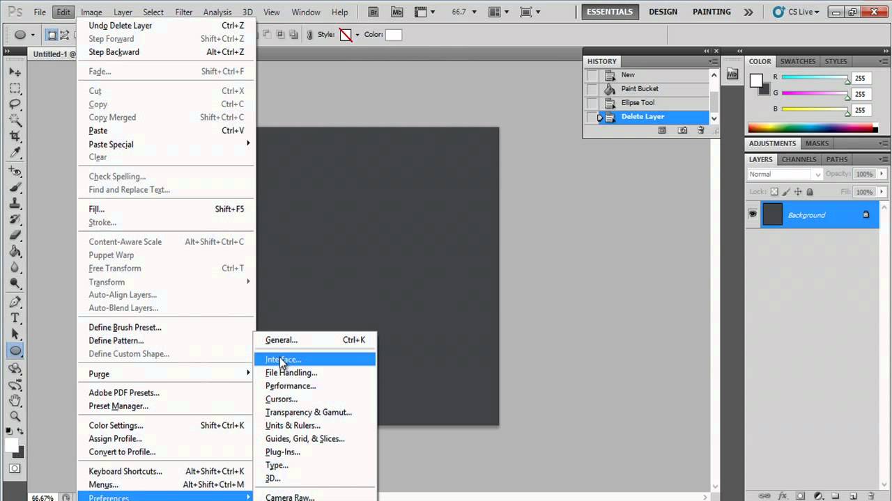 How To Change Language In Photoshop Cs5