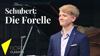 Die Forelle | Aksel Rykkvin (15y baritone) &amp; Piers Lane | English CC