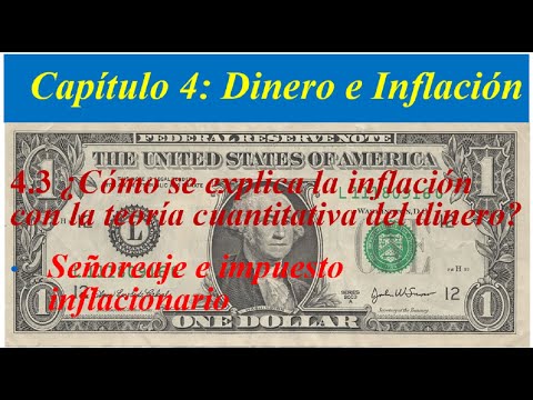 Vídeo: Com es calcula la inflació mitjançant la teoria quantitativa dels diners?