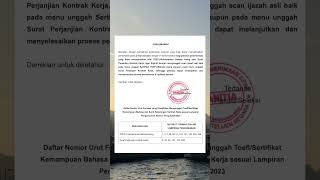 PENGUMUMAN UNTUK PELAMAR CPNS BIN TAHUN 2023 | SURAT KONTRAK KERJA BIN 2023 PENGUMUMAN UNTUK PELAMAR CPNS BIN TAHUN 2023 | SURAT KONTRAK KERJA BIN 2023