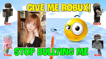 TEXT To Speech Emoji Groupchat Conversations | He Bullied Me For Robux Then Flirted With Me