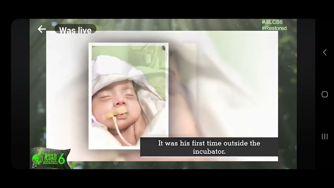 Testimony  Miracle Baby  true to life story of baby Jio Canicon thank u Lord Jesus