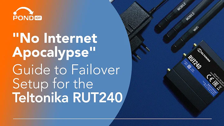Failover Mastery: Unbreakable Internet with Teltonika RUT240 🌐 | Step-by-Step Tutorial