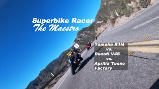 Dicing With A Ducati V4S On The Angeles Crest