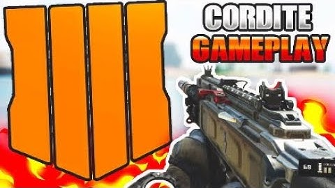 BO4 BEST CORDITE CLASS SETUP l BEST SMG CLASS l BLACK OPS 4 GAMEPLAY